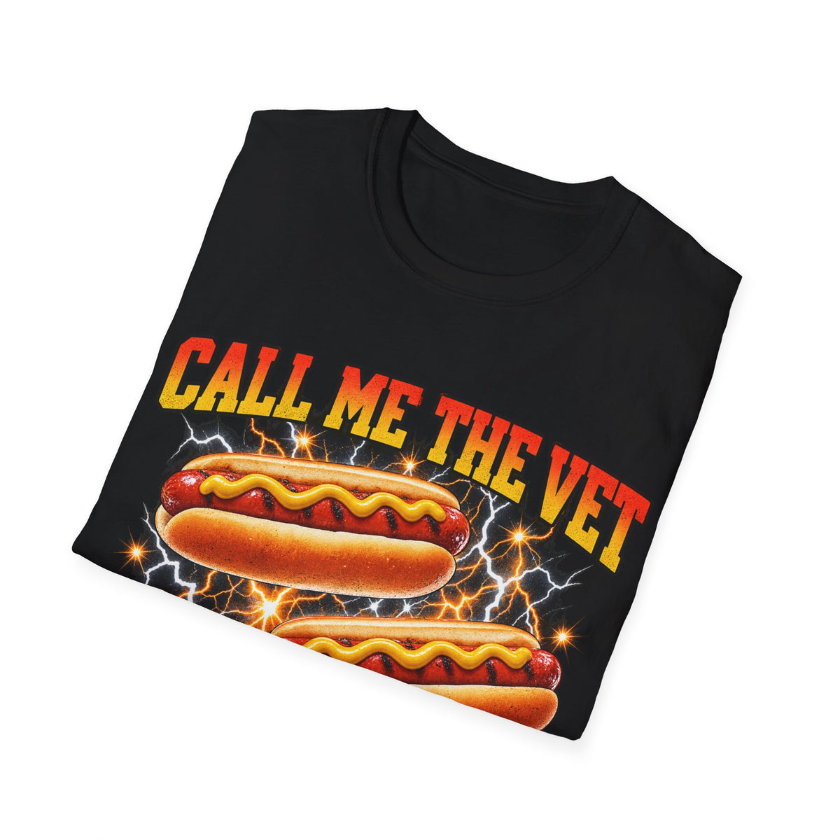Call Me The Vet Hot Dog Tee