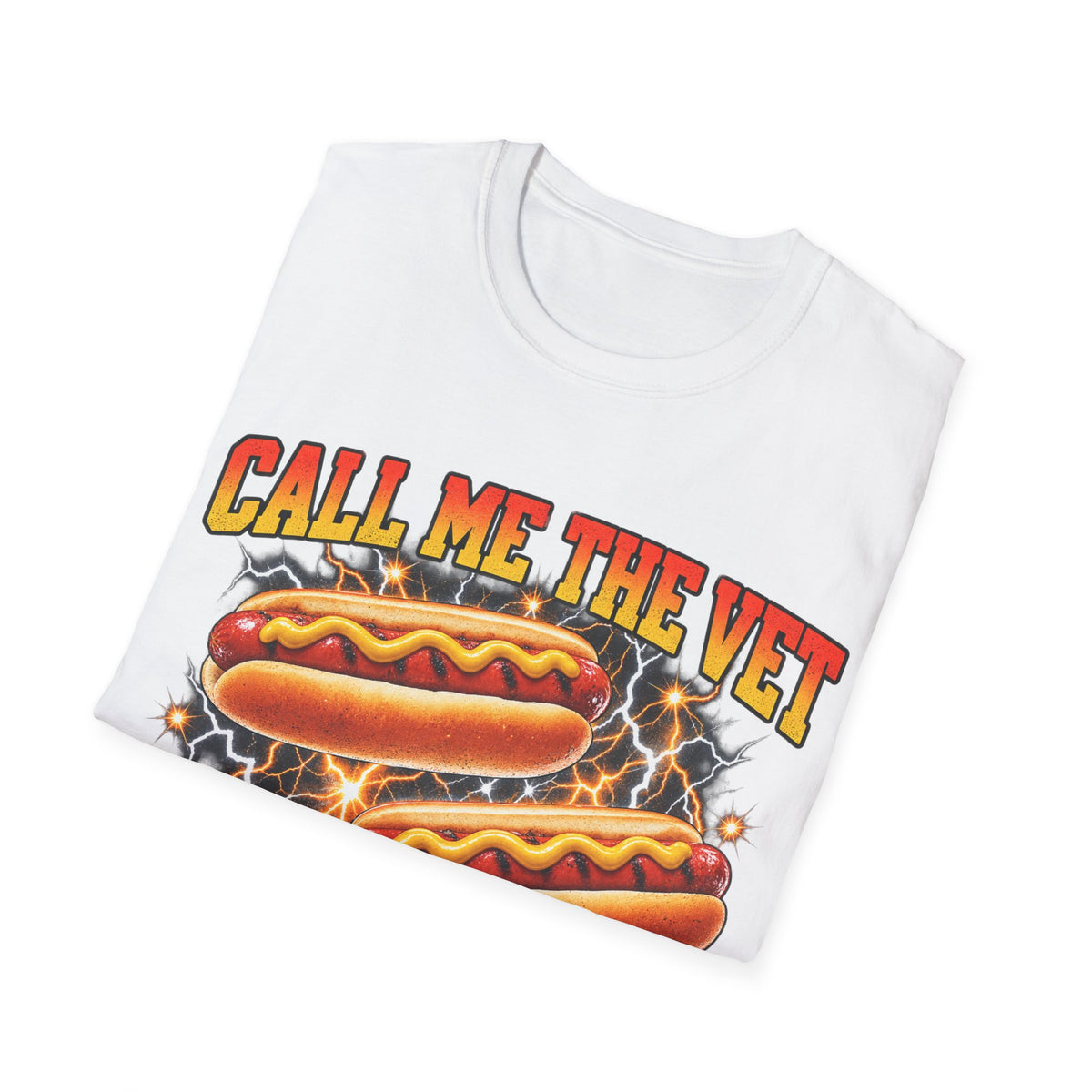 Call Me The Vet Hot Dog Tee