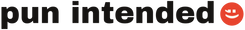Pun Intended logo